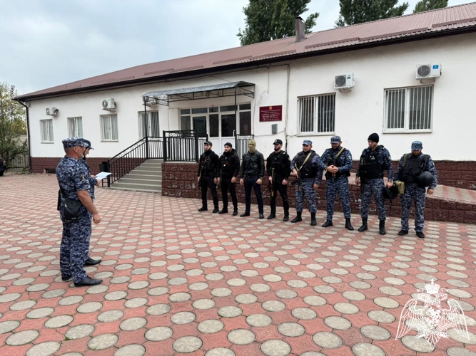 В Ингушетии росгвардейцы провели совместную практическую тренировку